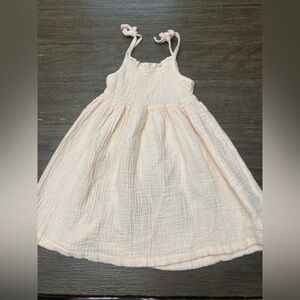 Rachel Zoe 3T Light Pink Smock Sun Dress 100% Cotton